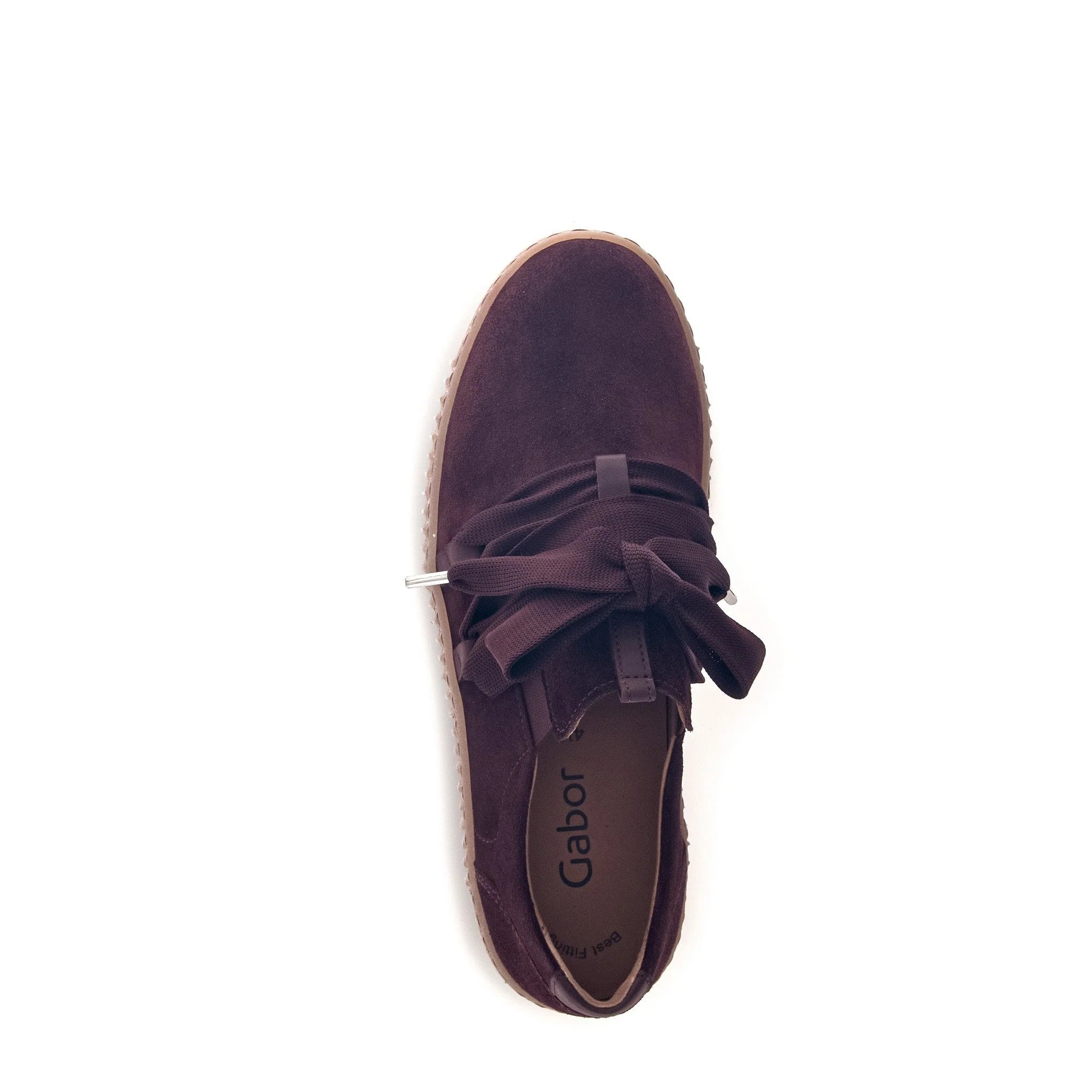 GABOR SLIP ON SNEAKER | MERLOT