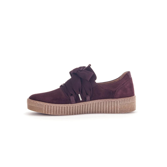 GABOR SLIP ON SNEAKER | MERLOT