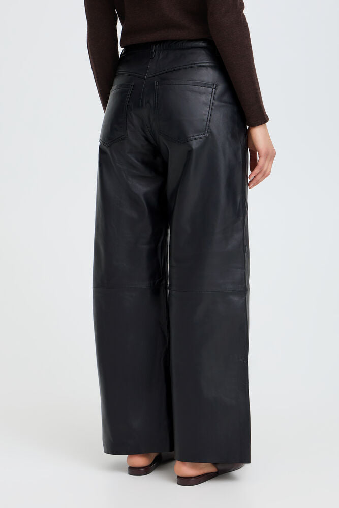FRANSA VIONNA LEATHER PANT | METEORITE