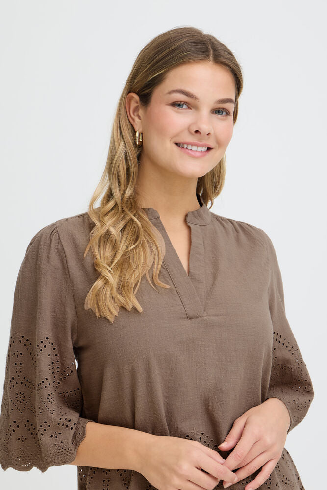 FRANSA RAE BLOUSE | MOUNTAIN TRAIL