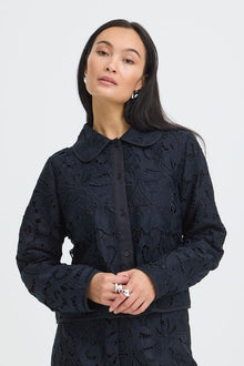 FRANSA GABRIELLE CASUAL JACKET | SALUTE BLUE