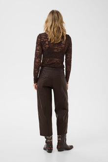 CREAM WINNI TROUSER | JAVA BROWN