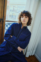 FRANSA CHICAGO DRESS 4 | UNWASHED BLUE DENIM