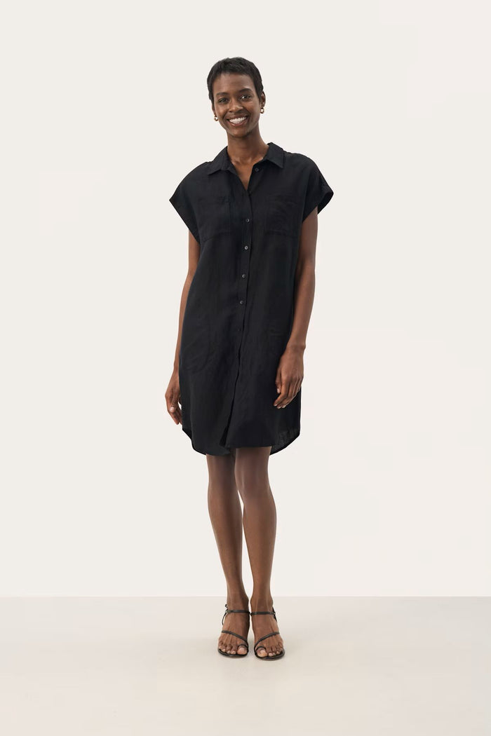 PART TWO ELLENA DRESS | BLACK