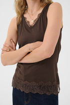 CREAM ALVAIA TANK | JAVA