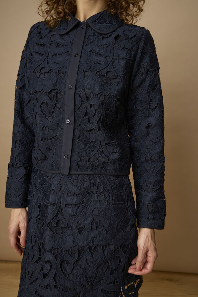 FRANSA GABRIELLE CASUAL JACKET | SALUTE BLUE