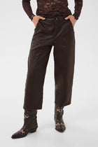 CREAM WINNI TROUSER | JAVA BROWN