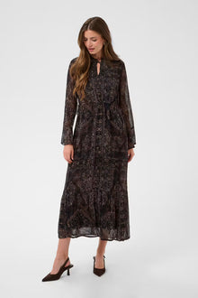 CREAM JESSICA DRESS | DARK ORIENTAL Blue
