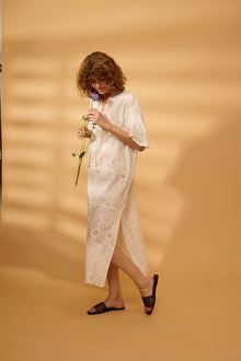FRANSA PAMA DRESS | WHISPER WHITE