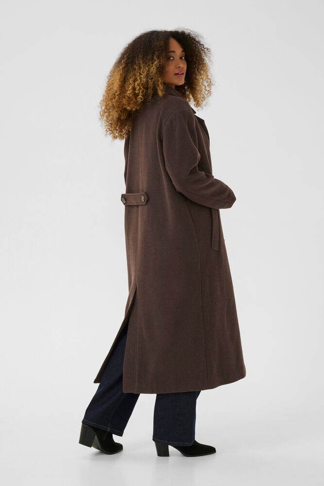 CREAM JAMEY COAT | JAVA