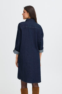 FRANSA CHICAGO DRESS | BLUE DENIM