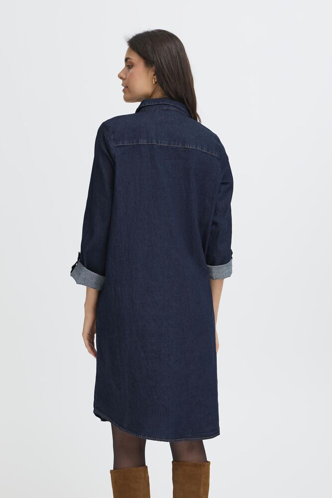 FRANSA CHICAGO DRESS | BLUE DENIM