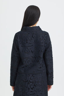 FRANSA GABRIELLE CASUAL JACKET | SALUTE BLUE