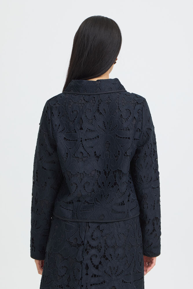 FRANSA GABRIELLE CASUAL JACKET | SALUTE BLUE