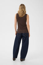 CREAM ALVAIA TANK | JAVA