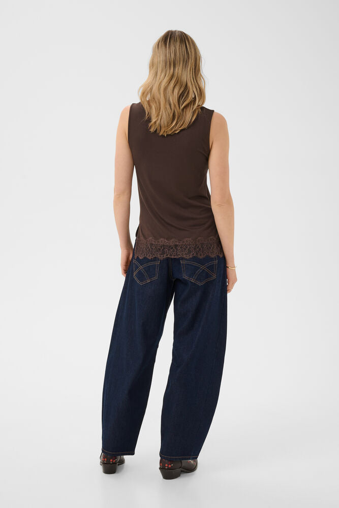 CREAM ALVAIA TANK | JAVA