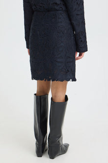 FRANSA GABRIELLE SKIRT | SALUTE BLUE