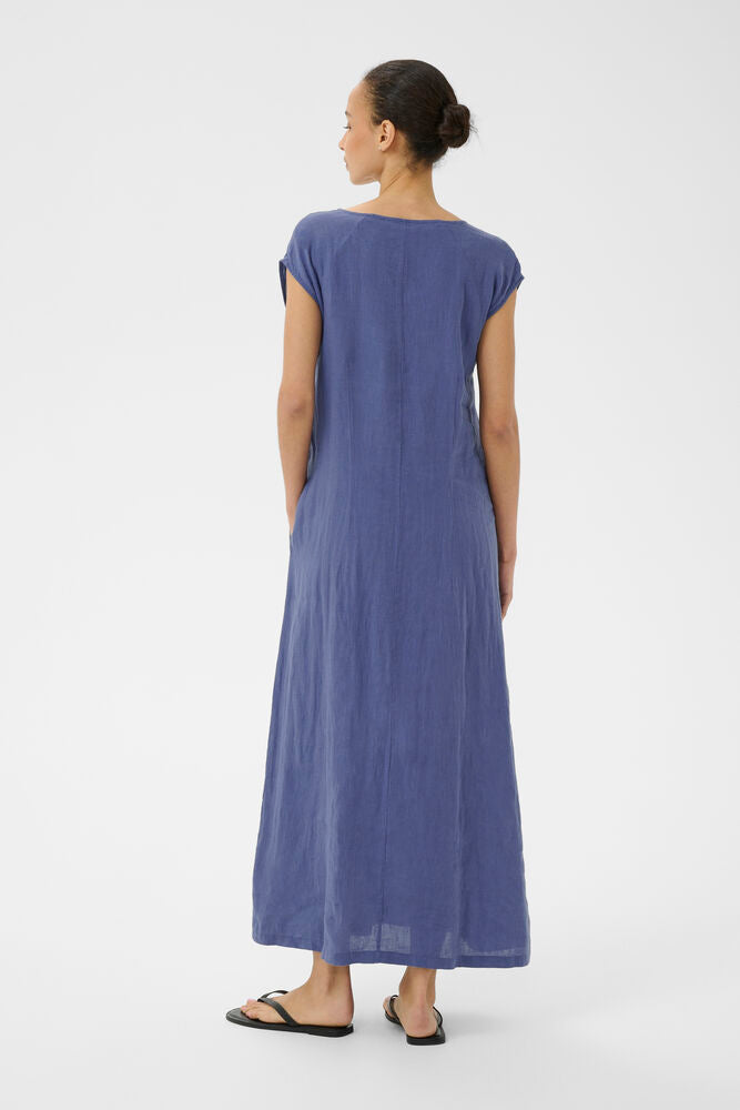 PART TWO BRIANNE DRESS | BLUE INDIGO