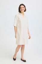 FRANSA CHICAGO DRESS | WHITE DENIM