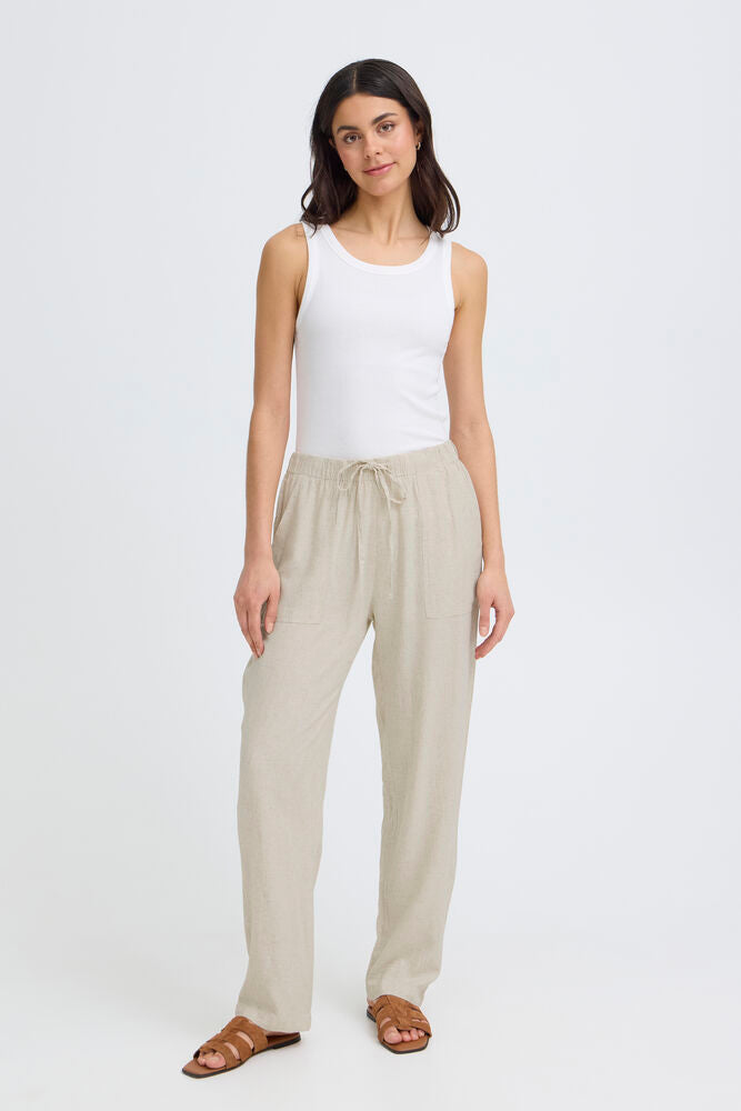 FRANSA JETT PANT | UNBLEACHED GRAY