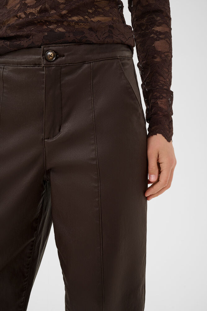 CREAM WINNI TROUSER | JAVA BROWN