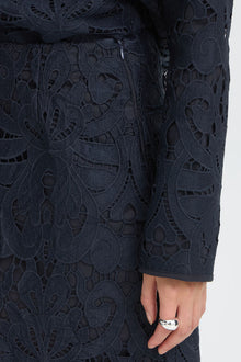 FRANSA GABRIELLE SKIRT | SALUTE BLUE