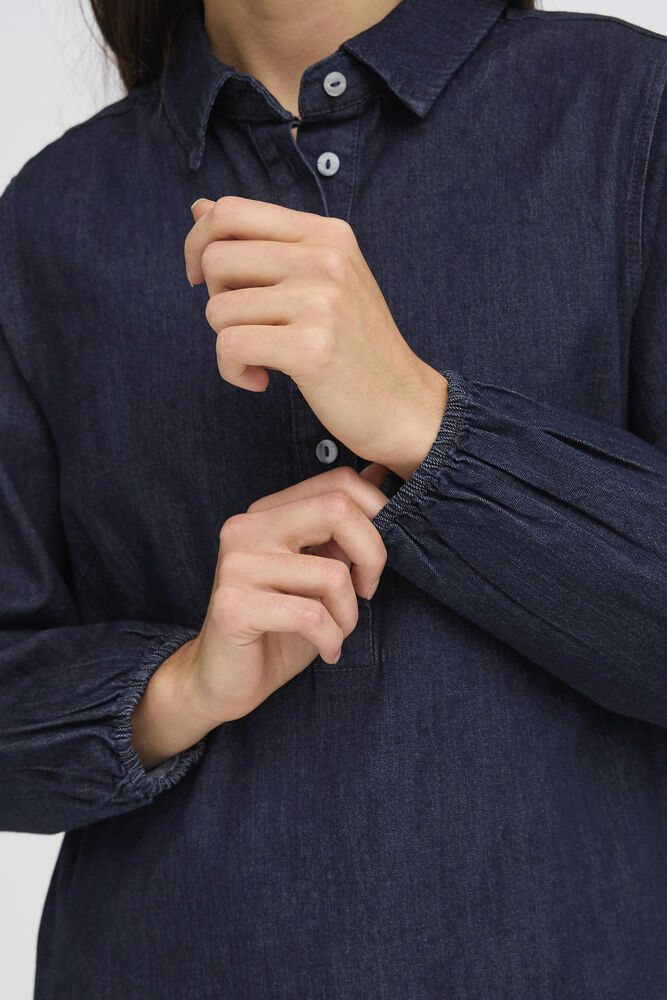 FRANSA CHICAGO DRESS 7 | UNWASHED BLUE DENIM