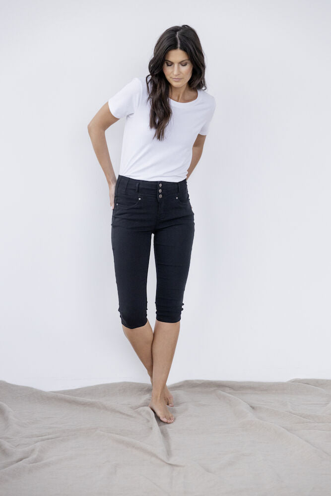 FRANSA ZASHOULDER TEE | WHITE