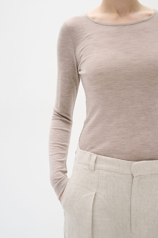 IN WEAR FANG LONG SLEEVE TSHIRT | OATMEAL