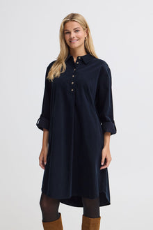 FRANSA CORY DRESS | SALUTE BLUE