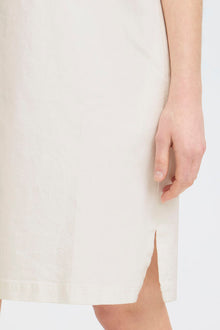 FRANSA CHICAGO DRESS | WHITE DENIM