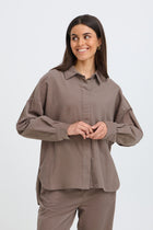 FRANSA CORY SHIRT | DRIFTWOOD GREY