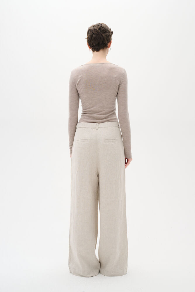 IN WEAR FANG LONG SLEEVE TSHIRT | OATMEAL