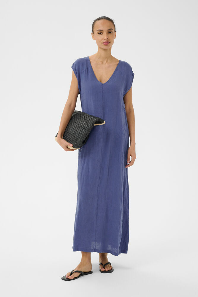 PART TWO BRIANNE DRESS | BLUE INDIGO