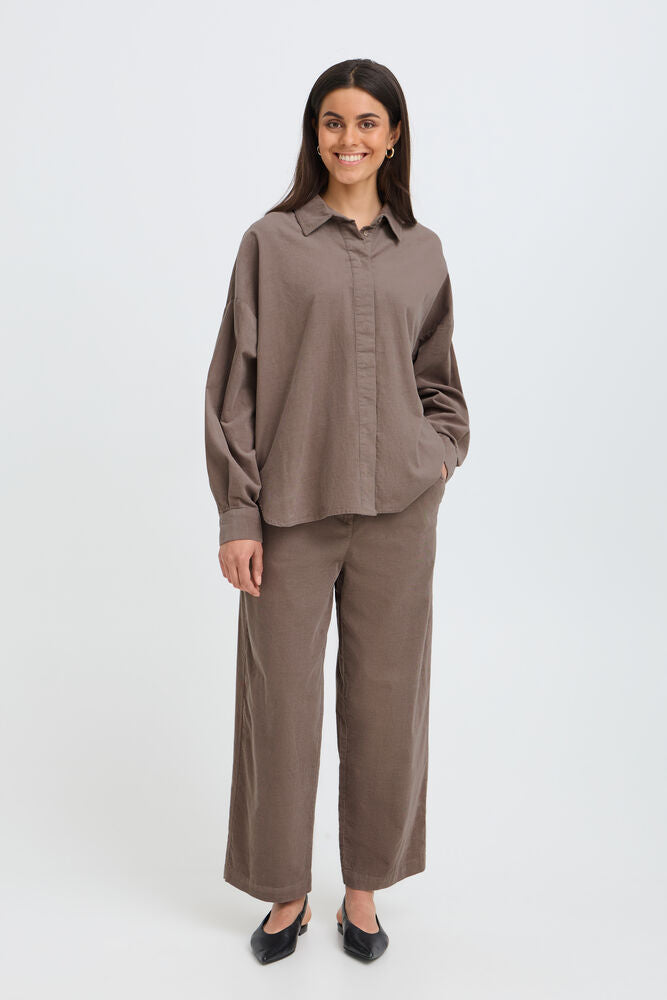 FRANSA CORY SHIRT | DRIFTWOOD GREY