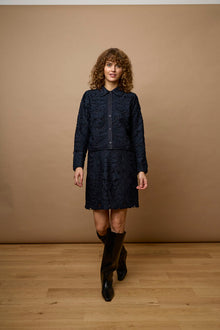 FRANSA GABRIELLE CASUAL JACKET | SALUTE BLUE