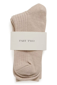 PART TWO DORIN SOCKS | WHITECAP