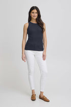 FRANSA HIZAMOND TOP | DARK BLUE