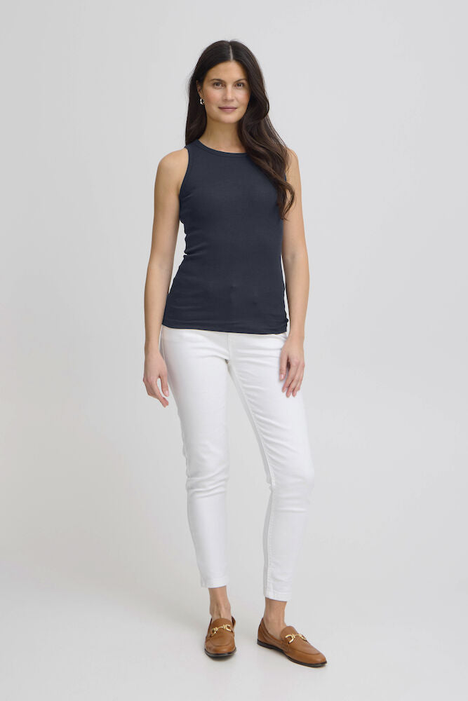 FRANSA HIZAMOND TOP | DARK BLUE