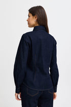 FRANSA CHICAGO SHIRT | UNWASHED BLUE DENIM