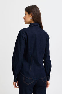 FRANSA CHICAGO SHIRT | UNWASHED BLUE DENIM