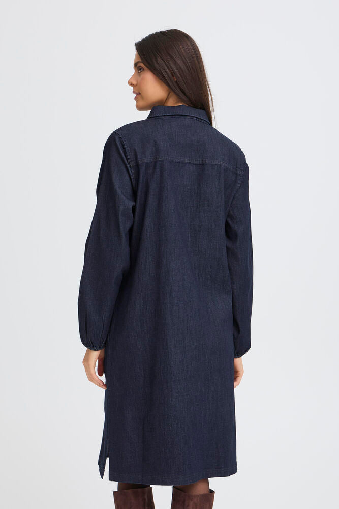 FRANSA CHICAGO DRESS 7 | UNWASHED BLUE DENIM