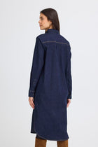 FRANSA CHICAGO DRESS 4 | UNWASHED BLUE DENIM