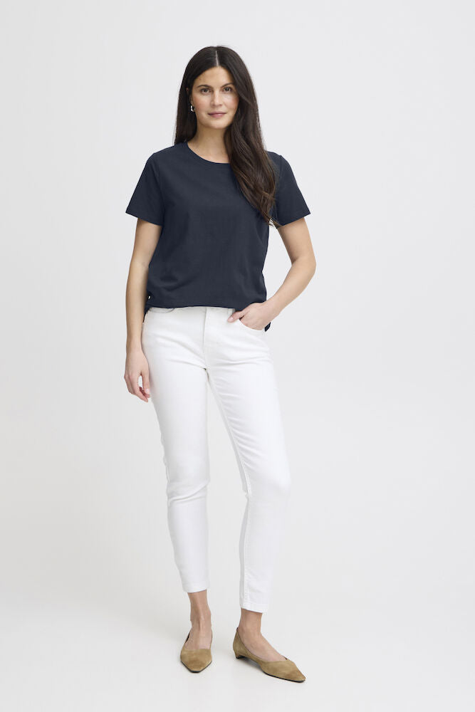 FRANSA ZASHOULDER TEE | DARK BLUE
