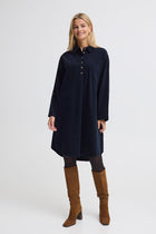 FRANSA CORY DRESS | SALUTE BLUE