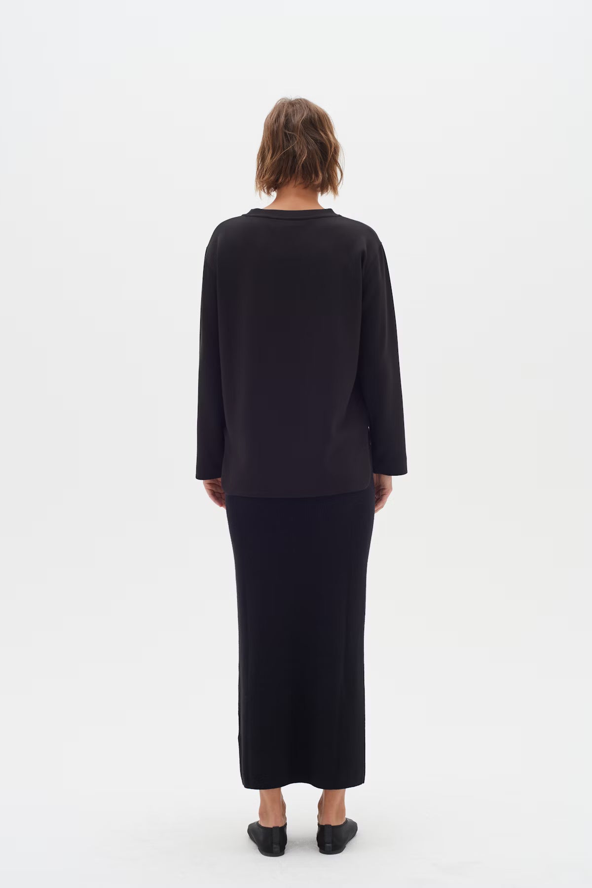 IN WEAR GINCENT CREW | BLACK
