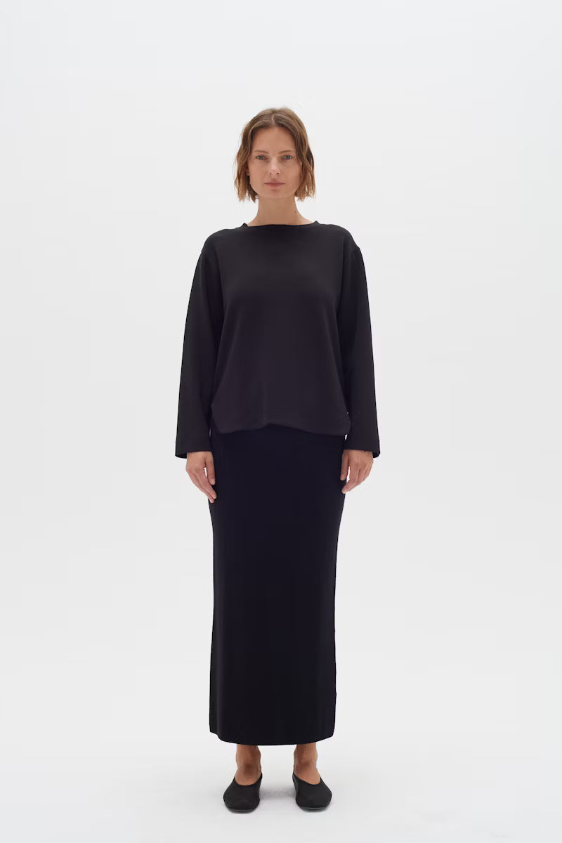 IN WEAR GINCENT CREW | BLACK