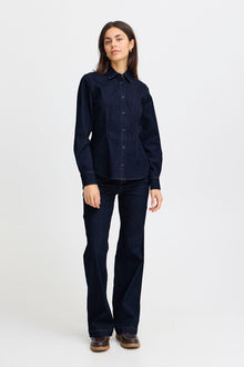 FRANSA CHICAGO SHIRT | UNWASHED BLUE DENIM