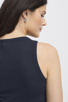 FRANSA HIZAMOND TOP | DARK BLUE