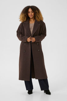 CREAM JAMEY COAT | JAVA